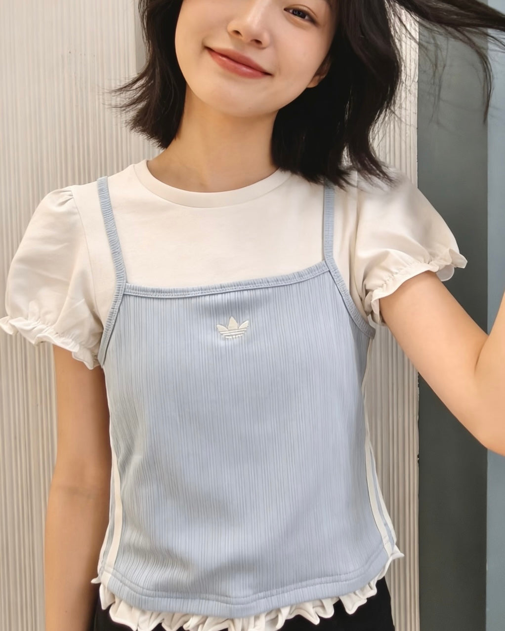 ADIDAS ORIGINALS TEE + TANK SET | 2 COLORS