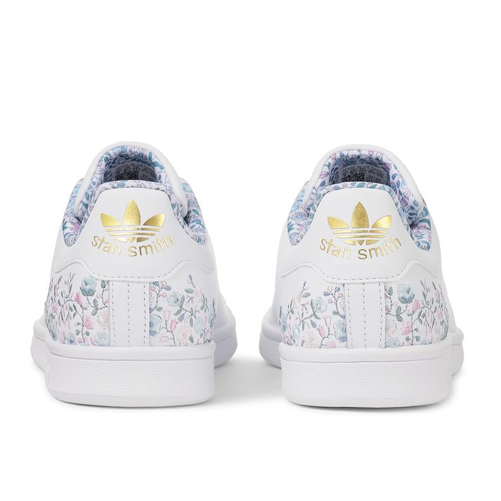 ADIDAS STAN SMITH BLOSSOM WHITE | BLUE FLOWER