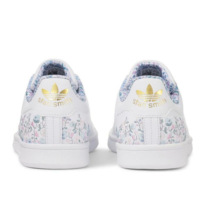 ADIDAS STAN SMITH BLOSSOM WHITE | BLUE FLOWER