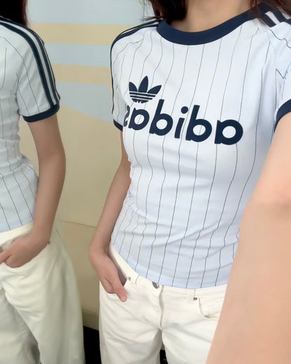 ADIDAS ORIGINALS STRIPE TEE | 3 COLORS