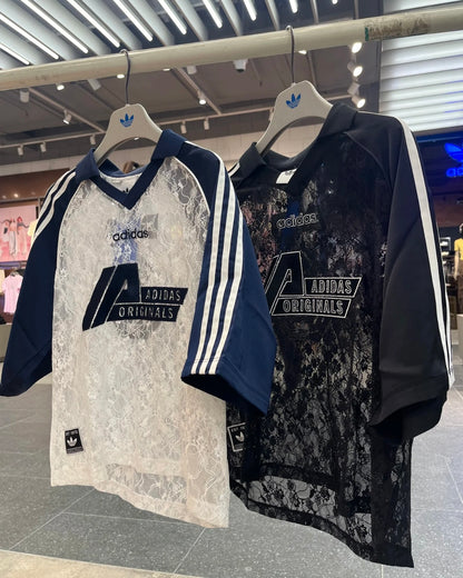 ADIDAS LACE SPORT TEE | 2 COLORS