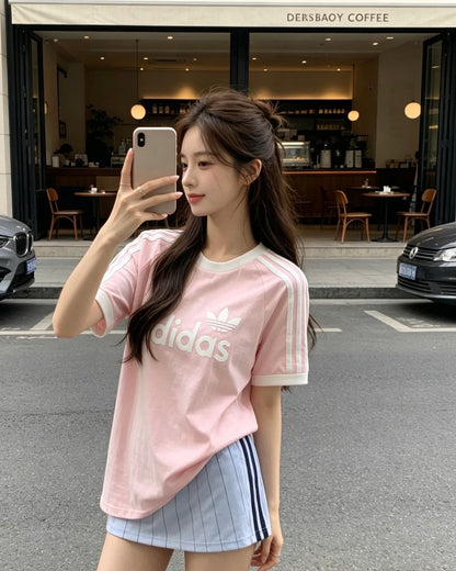 ADIDAS ORIGINALS STRIPE TEE | 3 COLORS