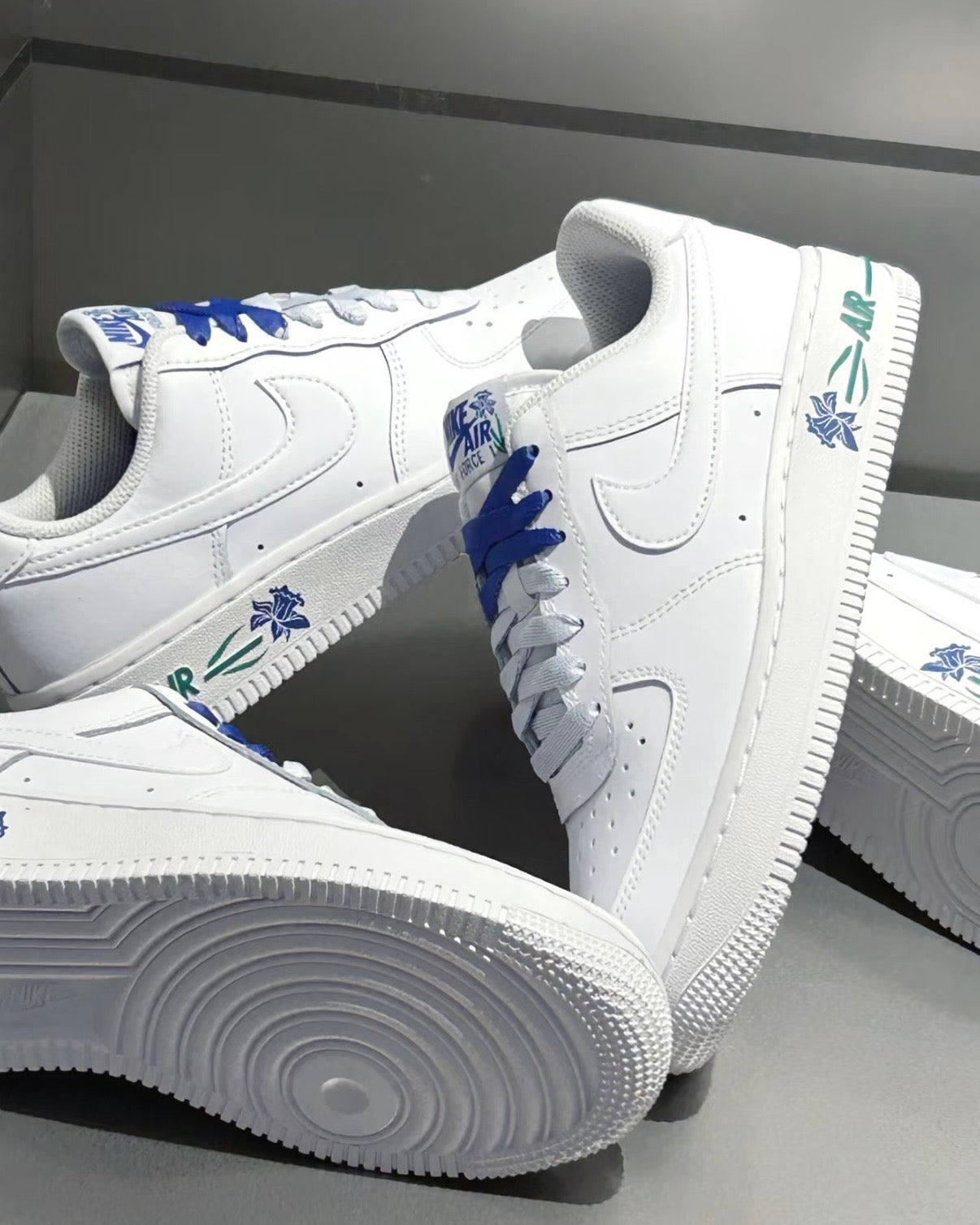NIKE AIR FORCE 1 | ROSE BLUE