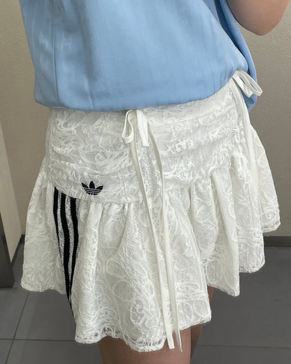ADIDAS LACE 蕾絲短裙 | 2 COLORS