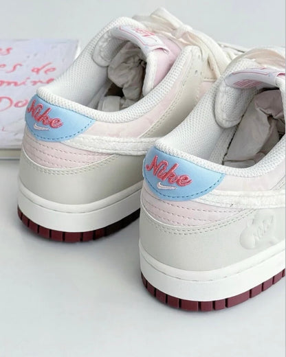 NIKE AIR FORCE 1 RIBBON HEART | PINK WHITE