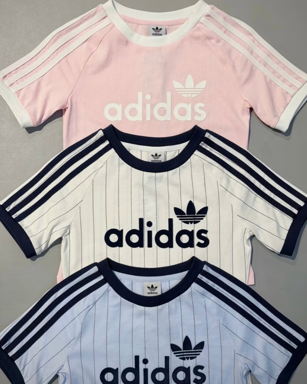 ADIDAS ORIGINALS STRIPE TEE | 3 COLORS