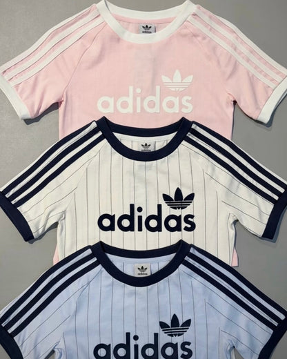 ADIDAS ORIGINALS STRIPE TEE | 3 COLORS