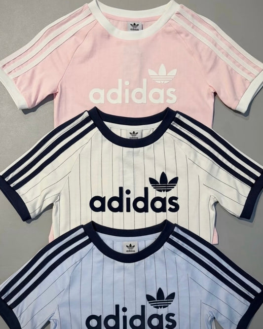 ADIDAS ORIGINALS STRIPE TEE | 3 COLORS