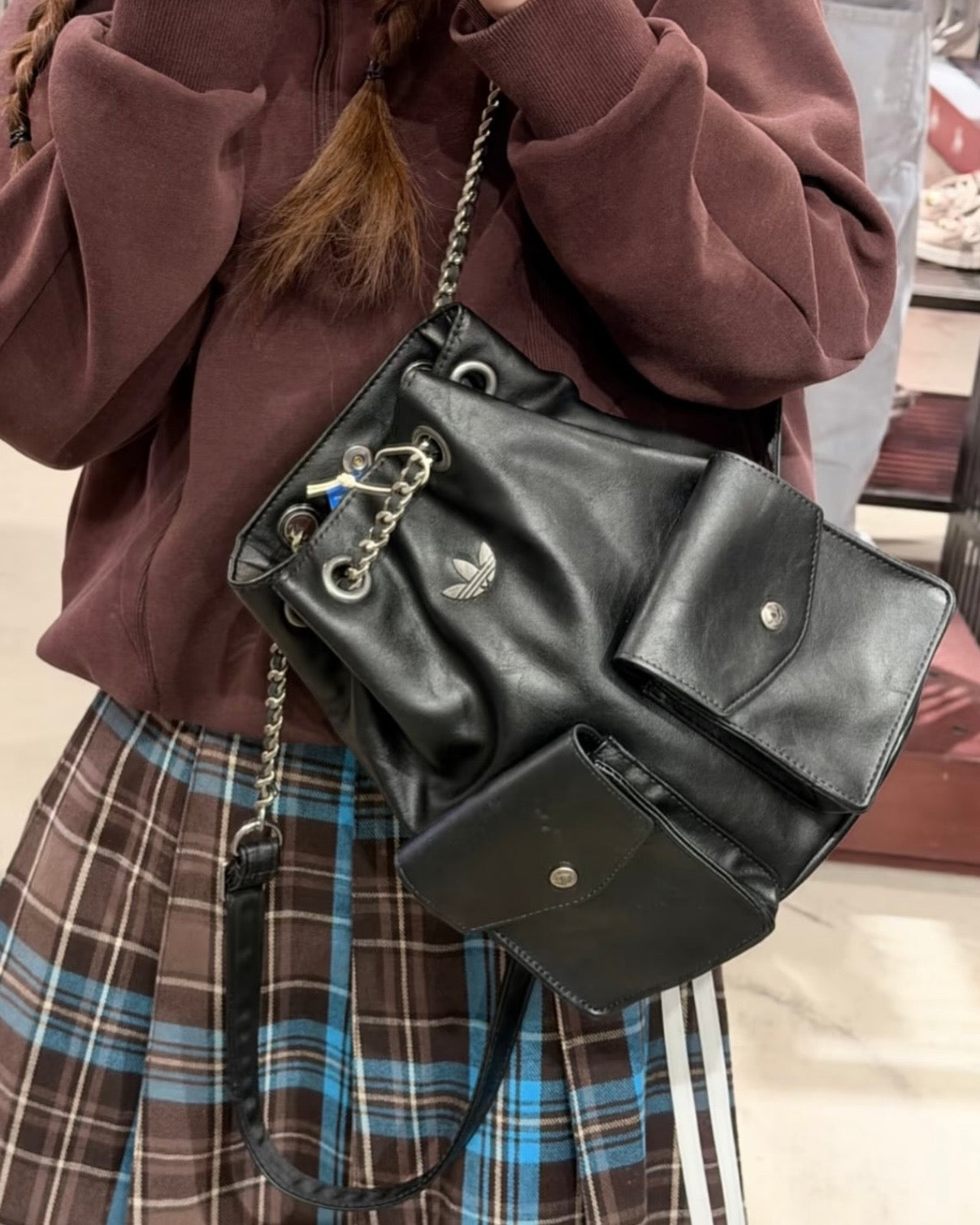 ADIDAS 仿皮 BACKPACK