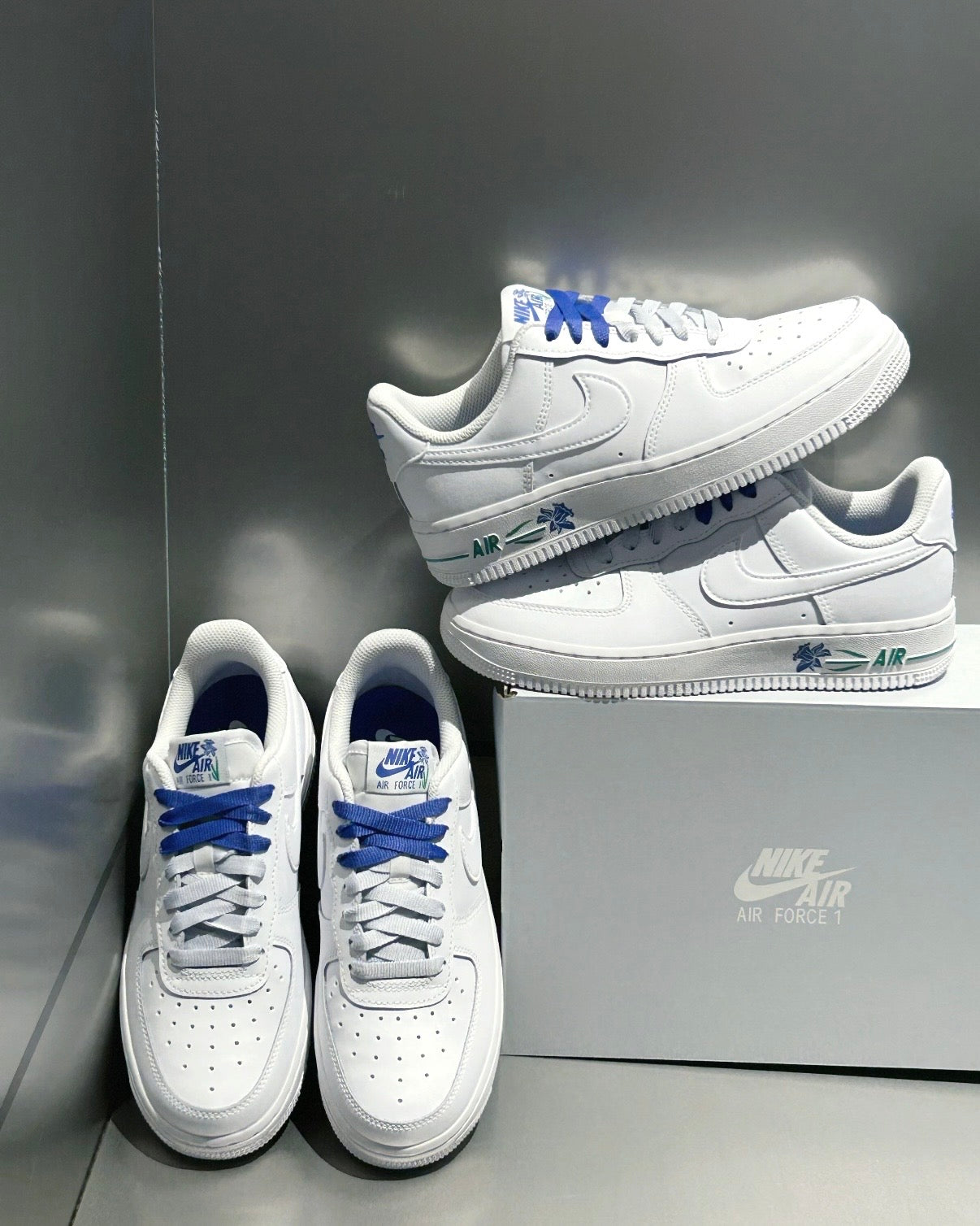NIKE AIR FORCE 1 | ROSE BLUE