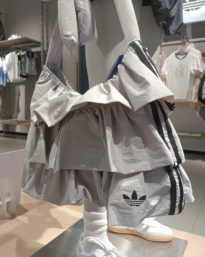 ADIDAS 百摺雲朵袋 | GREY