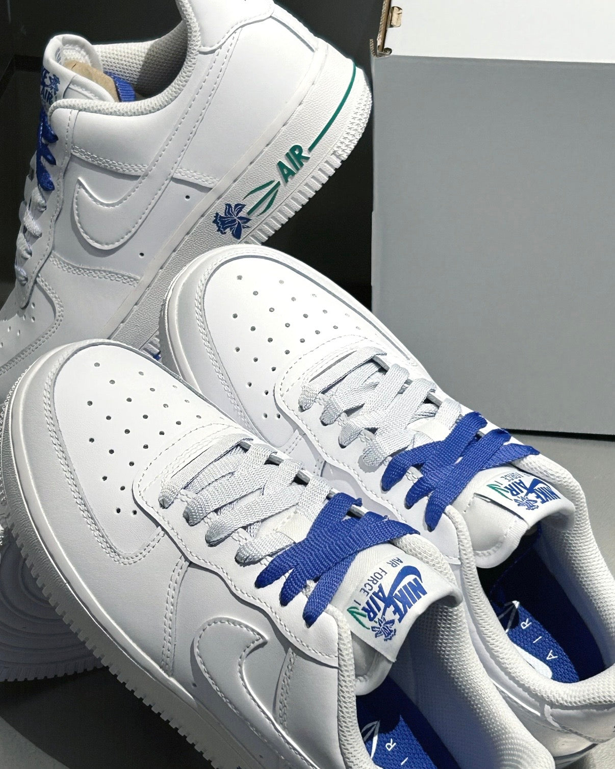 NIKE AIR FORCE 1 | ROSE BLUE