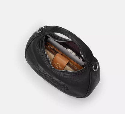 COACH 2WAY QUILTING LEATHER MINI CROSSBODY BAG | 4 COLORS