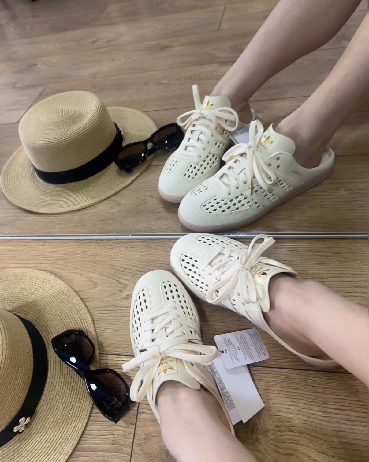 ADIDAS SAMBA OG MULE | BEIGE