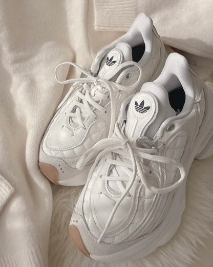 ADIDAS OZVENUZ | CREAM CHECKERED 小香風