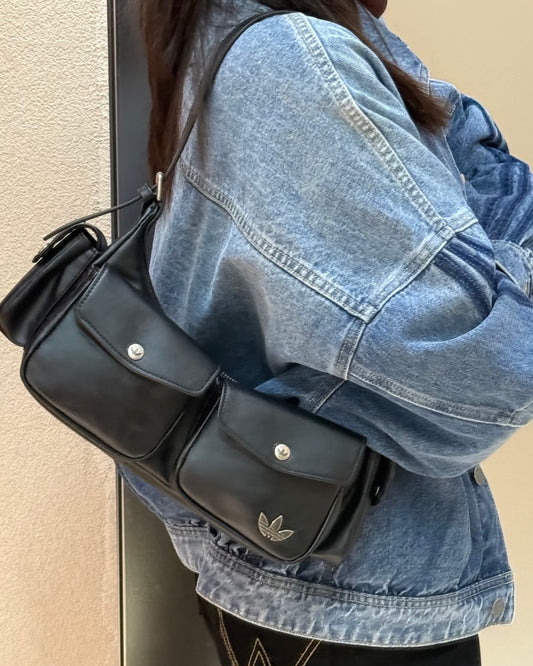 ADIDAS 仿皮 SHOULDER BAG