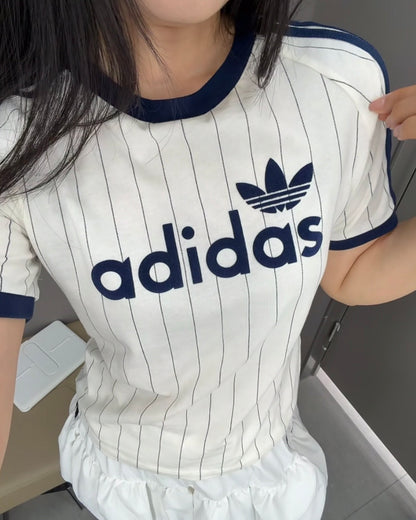 ADIDAS ORIGINALS STRIPE TEE | 3 COLORS