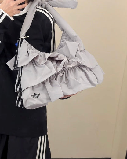 ADIDAS 百摺雲朵袋 | GREY