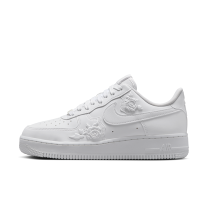 NIKE AIR FORCE 1 | EMBOSSED WHITE ROSE
