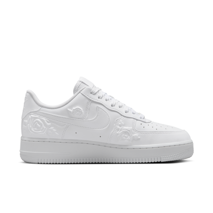 NIKE AIR FORCE 1 | EMBOSSED WHITE ROSE