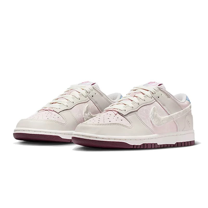 NIKE DUNK LOW HEART RIBBON | PINK WHITE