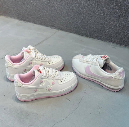 NIKE AIR FORCE 1 | HEART PINK