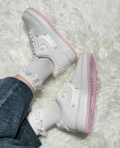 NIKE AIR FORCE 1 | HEART PINK