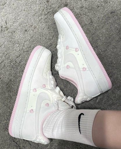 NIKE AIR FORCE 1 | HEART PINK