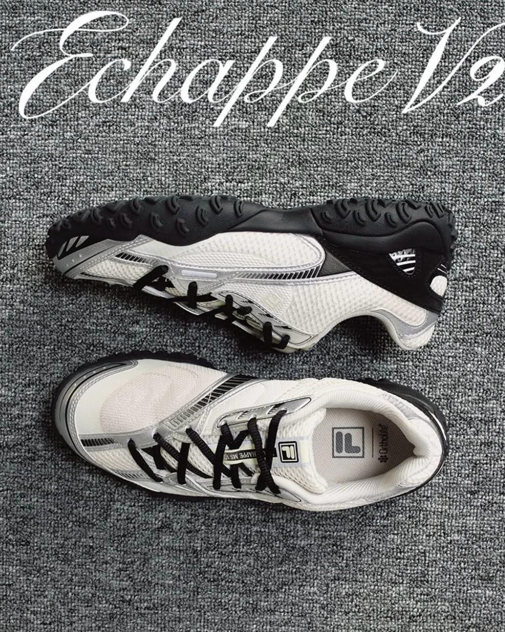 FILA ECHAPPE v2 | SILVER BLACK