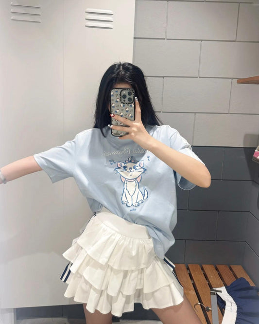 ADIDAS x DISNEY MARIE TEE | 2 COLORS