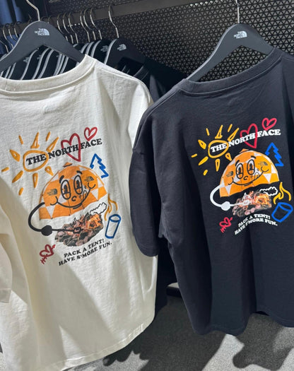 THE NORTH FACE BBQ TENT TEE | 3 COLORS