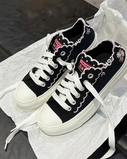 CONVERSE 1970s BLACK FLOWER | LOW / HIGH