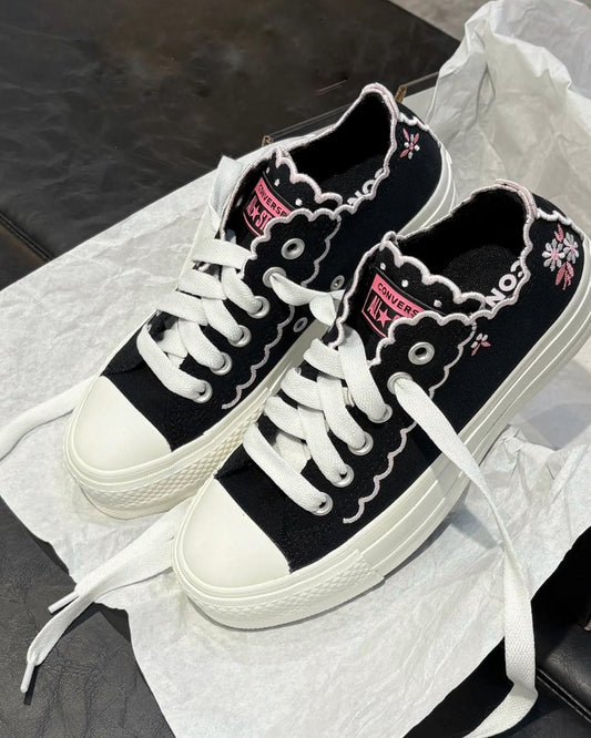 CONVERSE 1970s BLACK FLOWER | LOW / HIGH