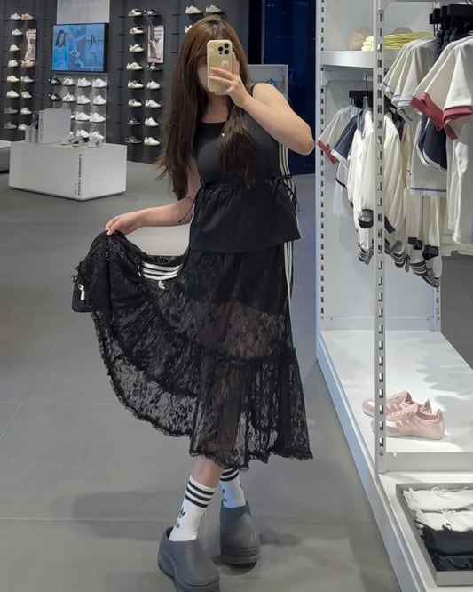 ADIDAS LACE DRESS | 2 COLORS