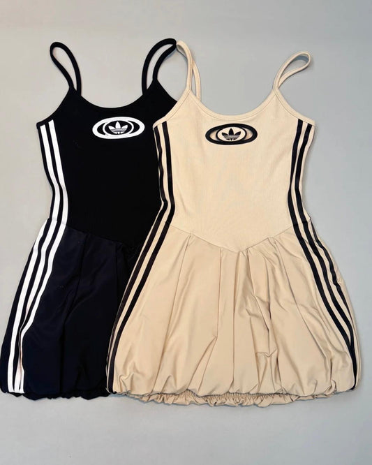ADIDAS ONE PIECE 吊帶泡泡裙 | 2 COLORS