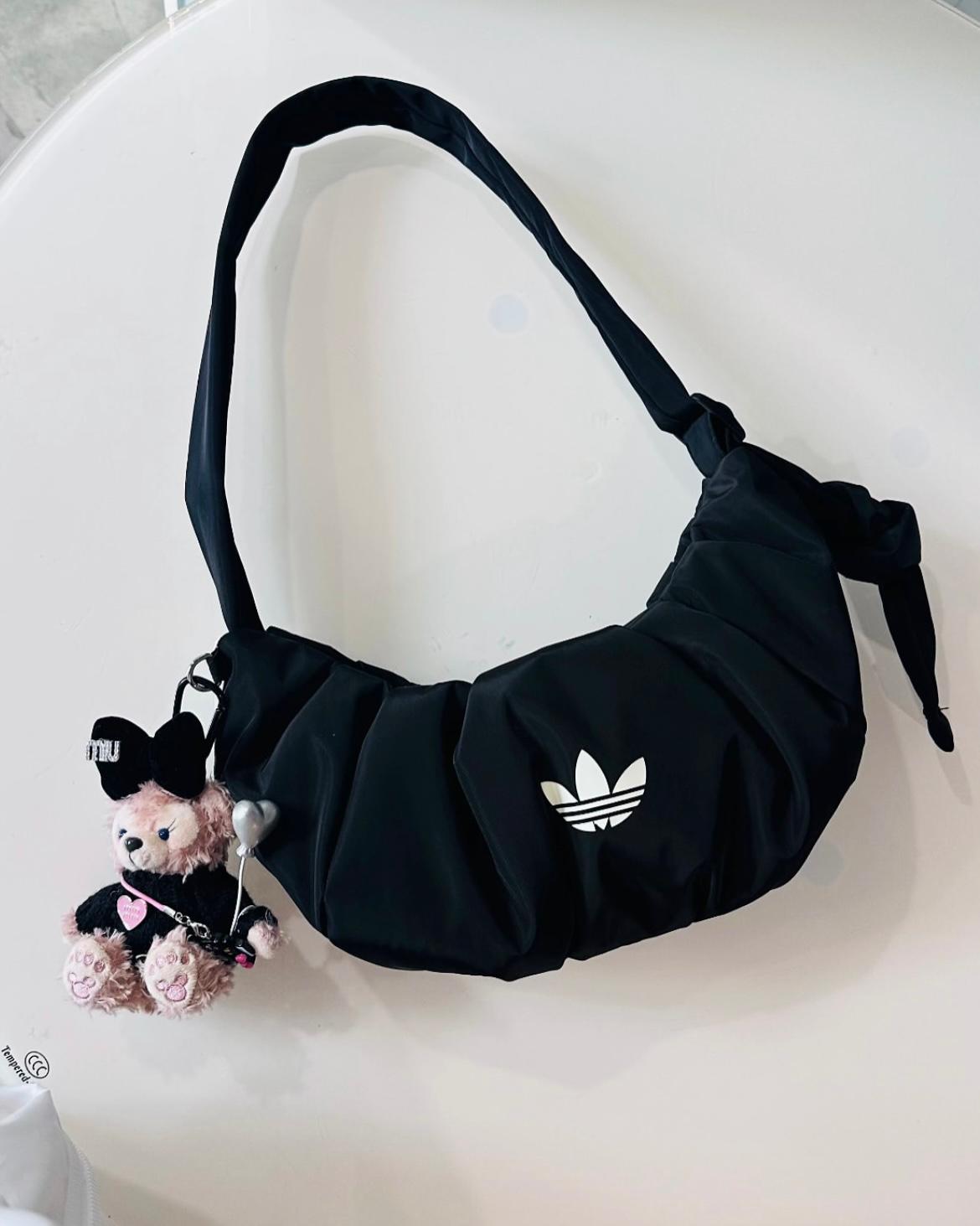 ADIDAS 3WAY SHOULDER BAG ( 餃子雲朵 ) | BLACK