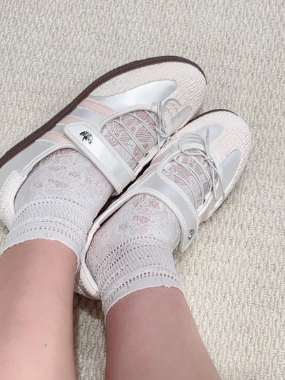 ADIDAS SAMBA JANE | BEIGE PINK