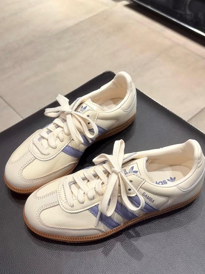 ADIDAS SAMBA OG | BEIGE PURPLE