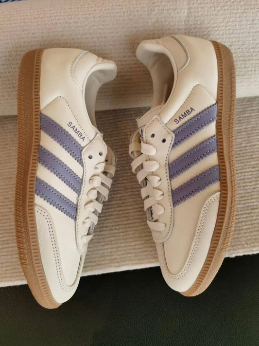 ADIDAS SAMBA OG | BEIGE PURPLE