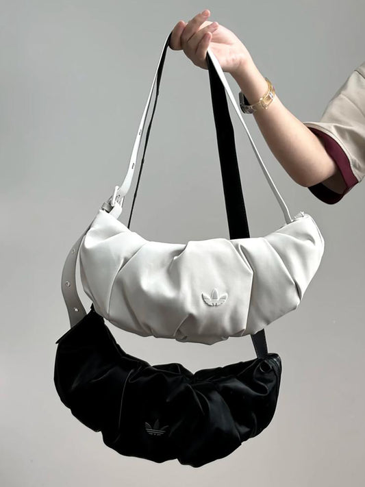 ADIDAS 3WAY SHOULDER BAG ( 餃子雲朵 ) 仿皮款 | 2 COLORS