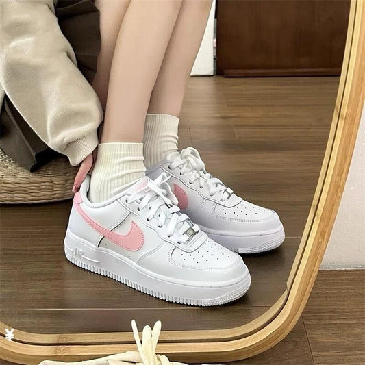 NIKE AIR FORCE 1 GS | PINK WHITE