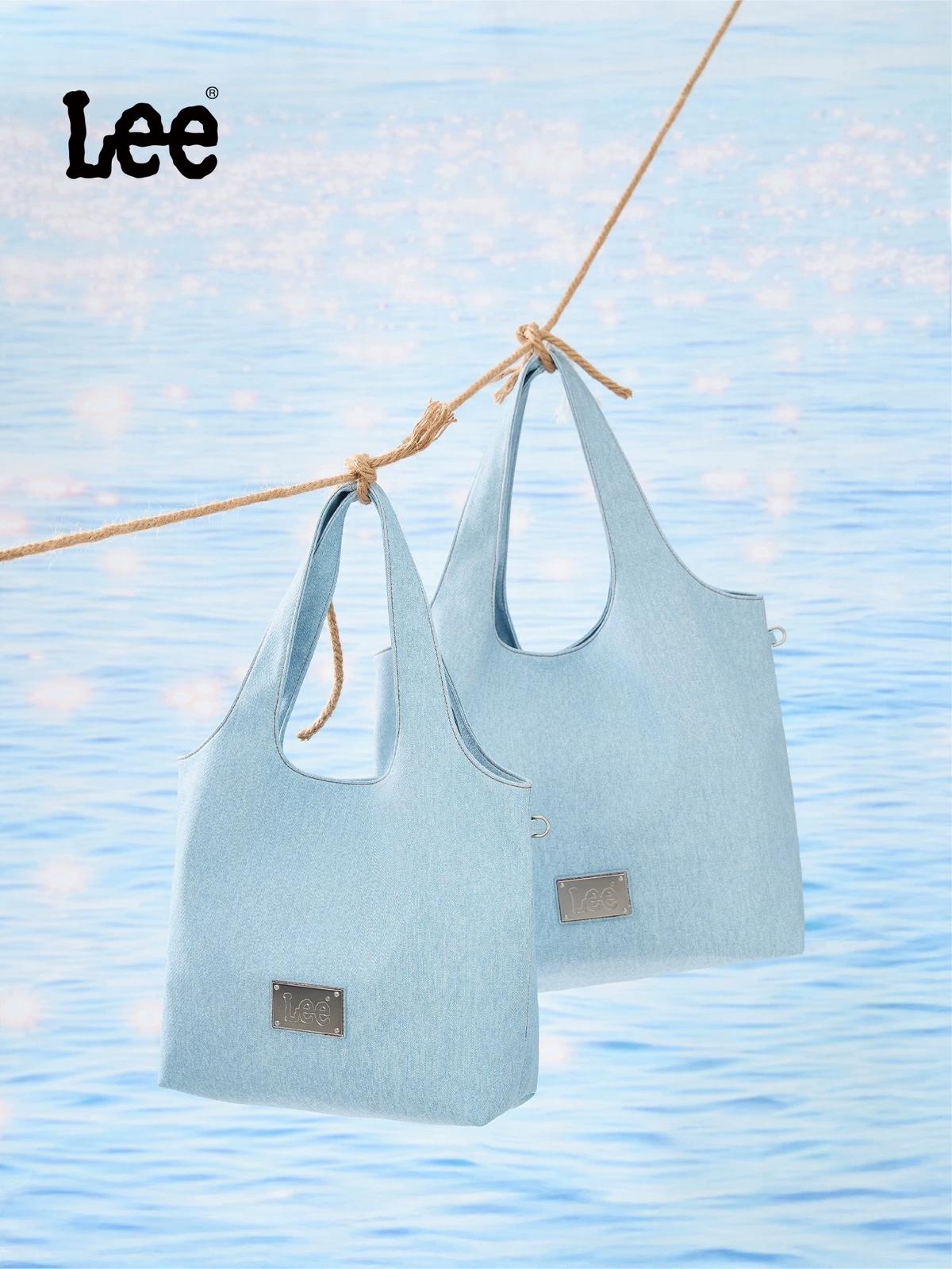 LEE HOBO LARGE BAG | DENIM BLUE