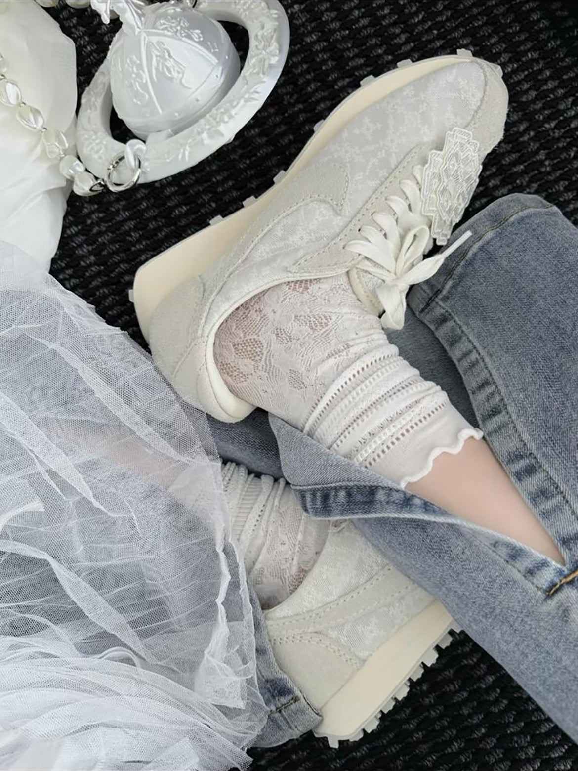 NIKE LD1000 | CREAM WHITE LACE