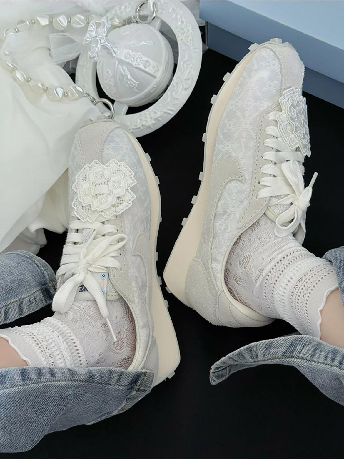 NIKE LD1000 | CREAM WHITE LACE