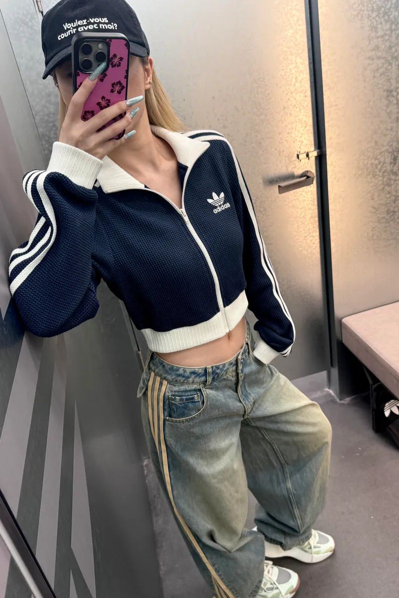 ADIDAS ORIGINALS CROP JACKET | 2 COLORS