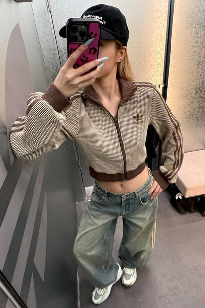 ADIDAS ORIGINALS CROP JACKET | 2 COLORS