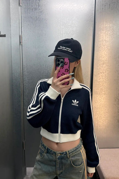 ADIDAS ORIGINALS CROP JACKET | 2 COLORS