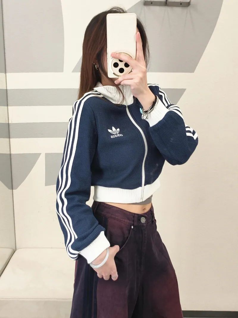 ADIDAS ORIGINALS CROP JACKET | 2 COLORS