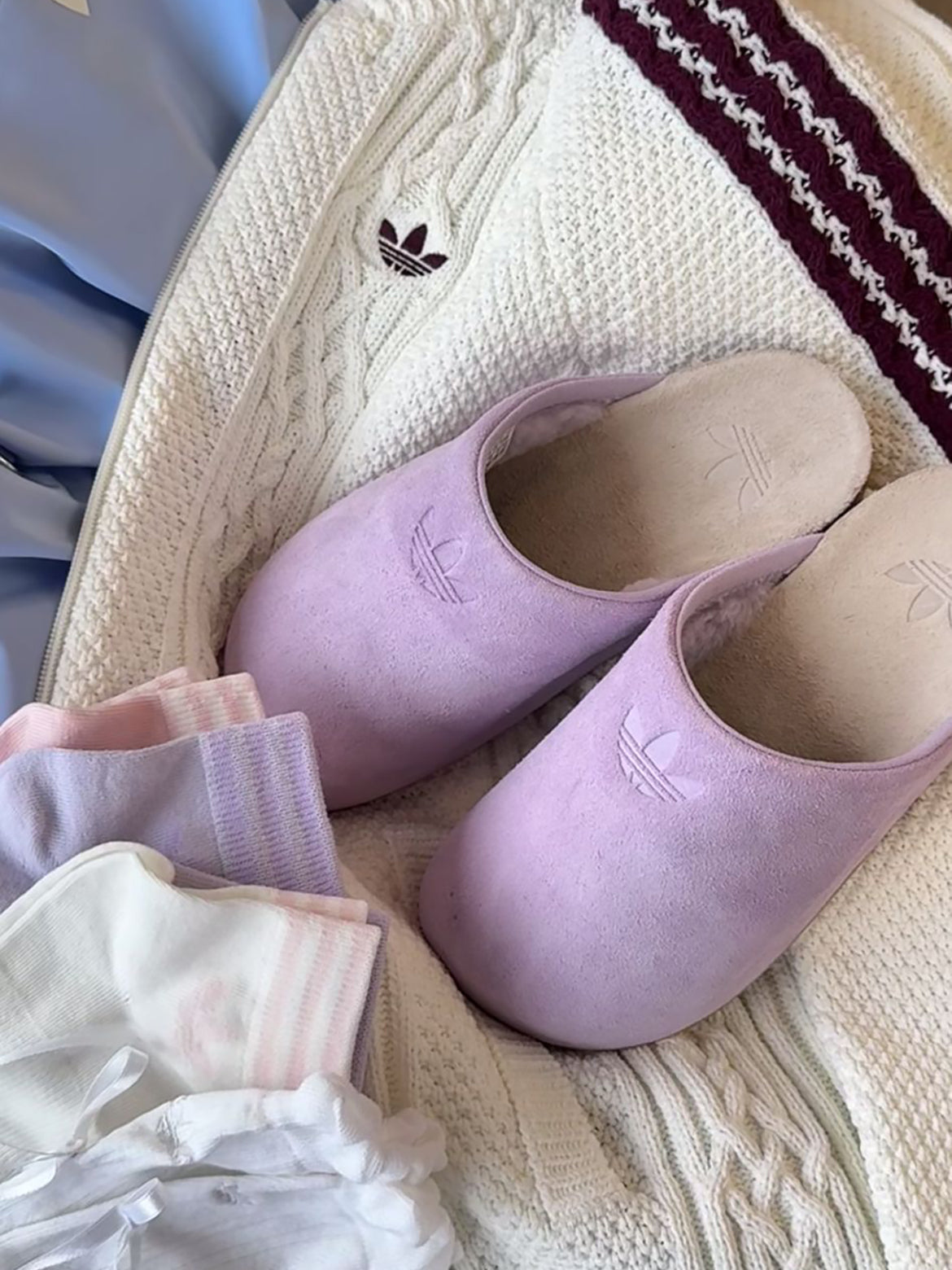 ADIDAS ADIMULE WINTER | LAVENDER