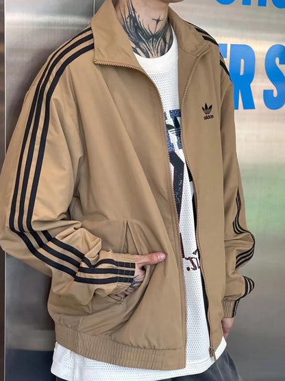 ADIDAS ORIGINALS JACKET | BROWN